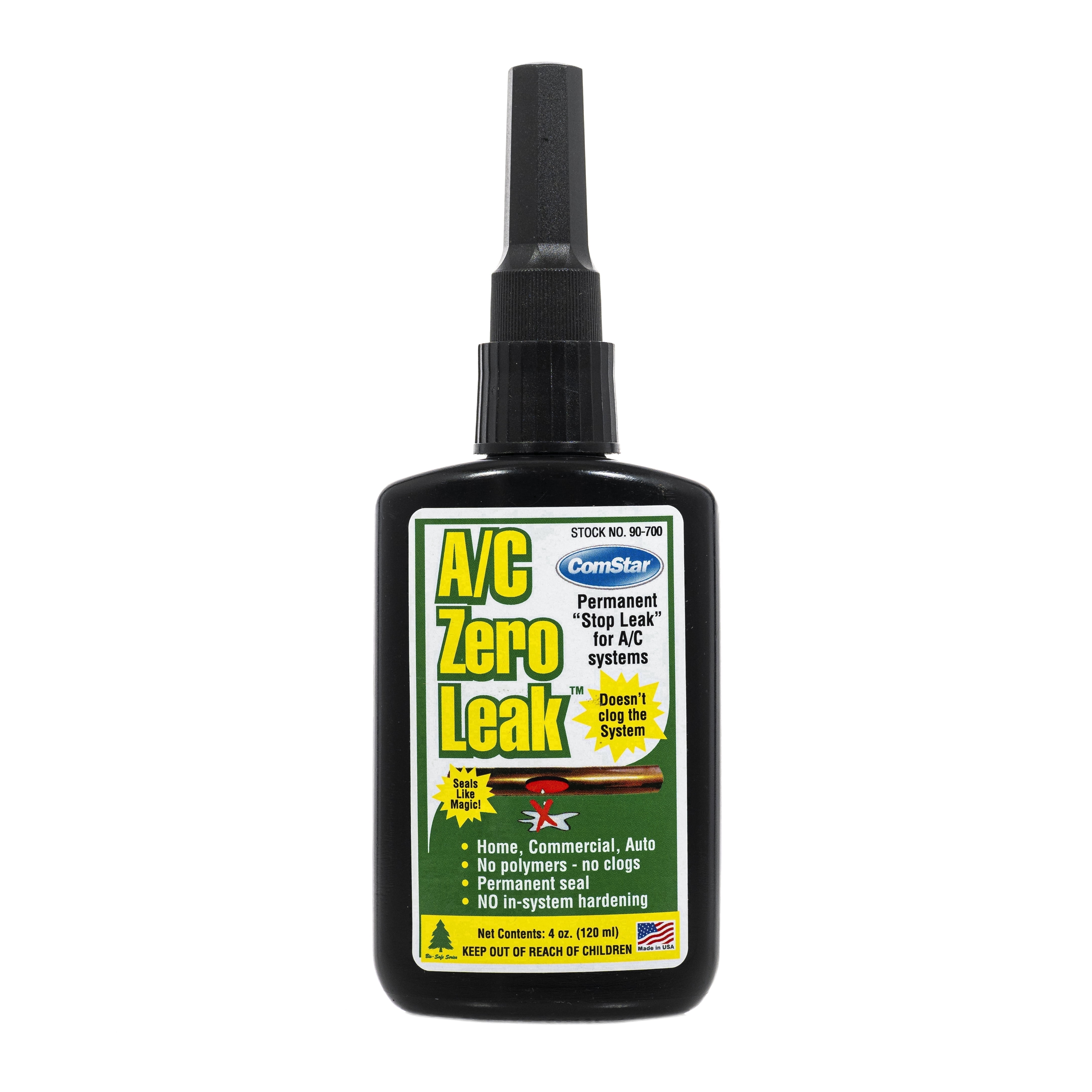 ComStar A/C Zero Leak, 4 Ounces, Permanent Stop Leak for A/C