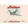 thumbnail image 1 of A cigar box label for the Airliner cigars.  Made by the San Telmo Cigar company based in Bay City Michigan. Poster Print by unknown (18 x 24), 1 of 1