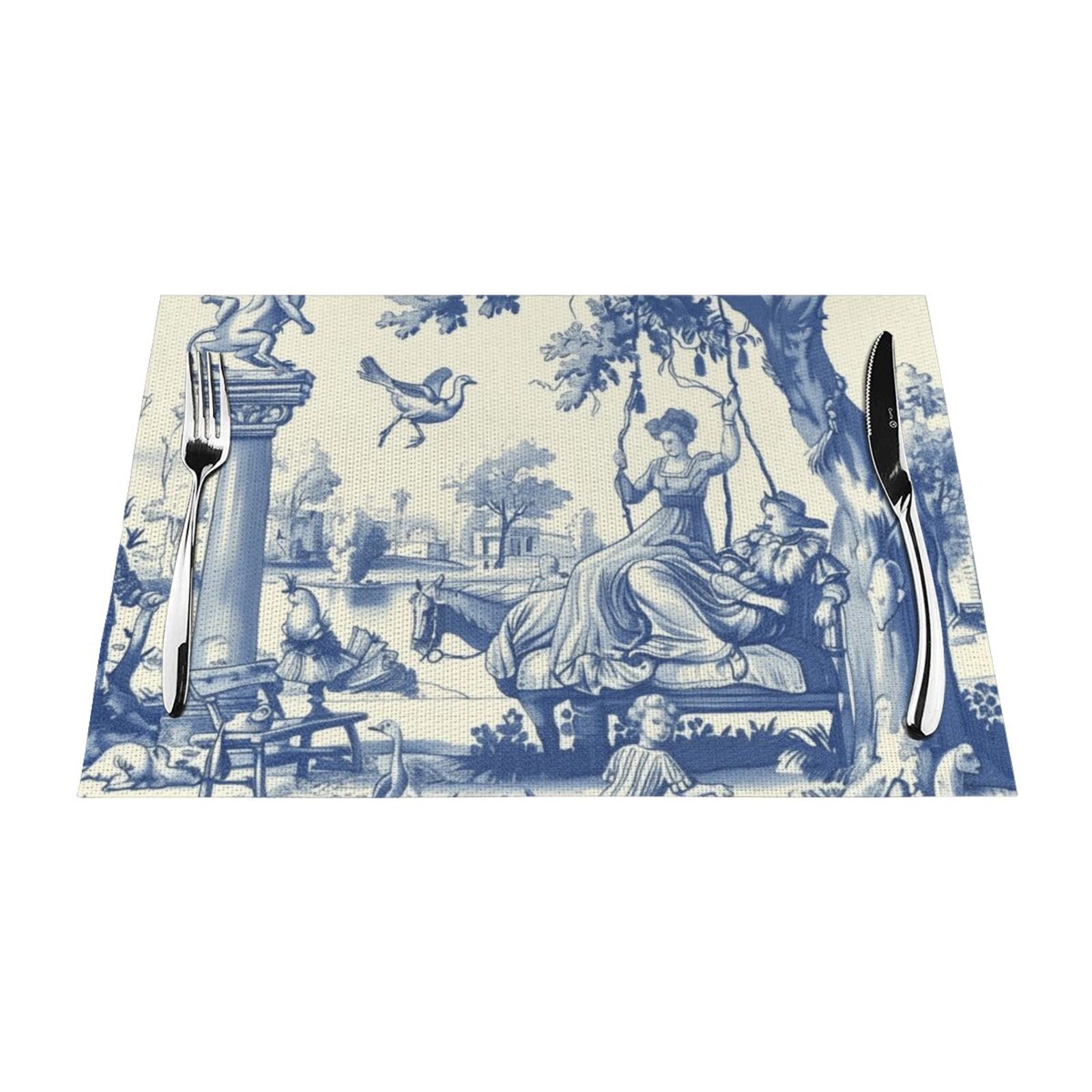 A closeup of abstract art Dining mat, washable, heatresistant, indoor