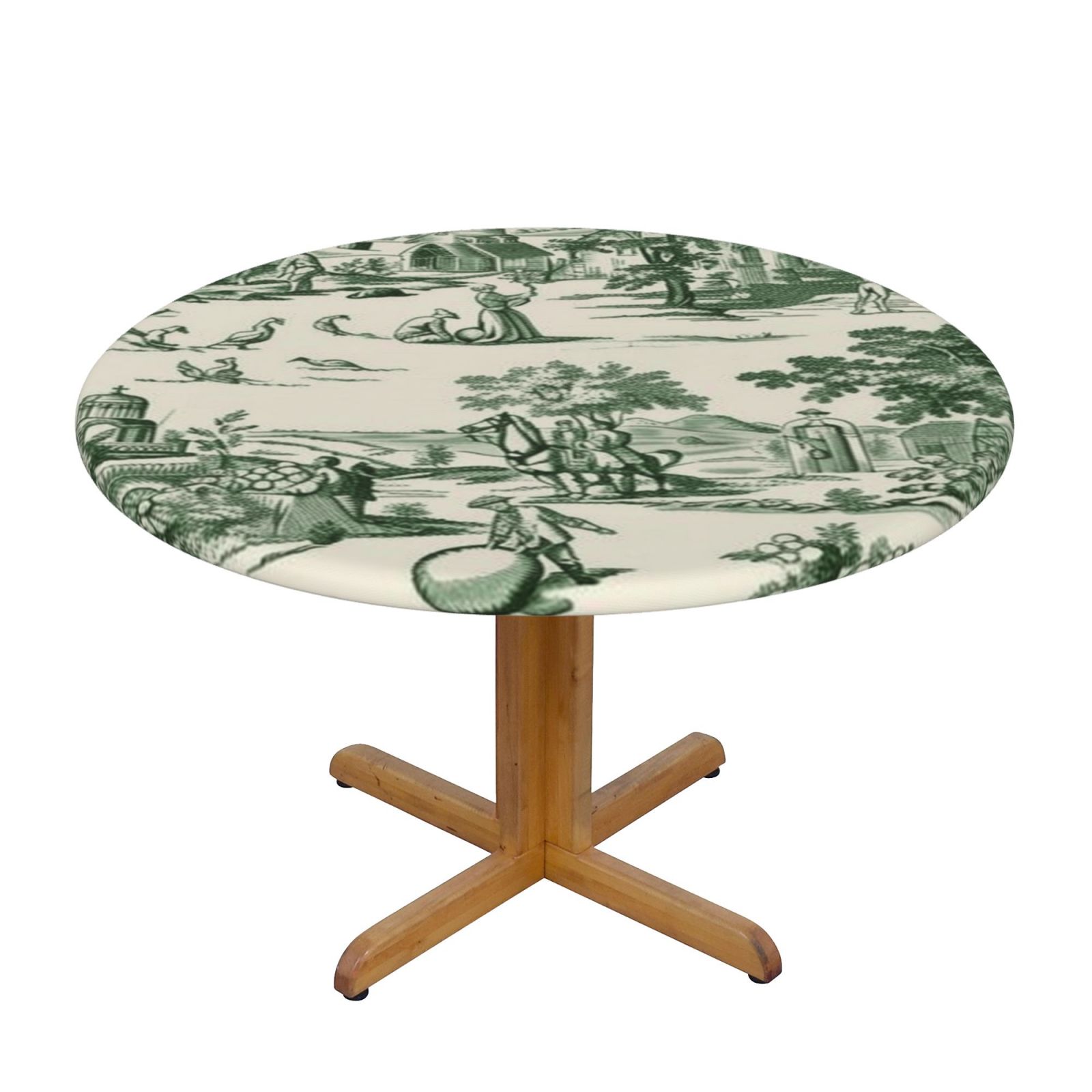 A closeup of abstract art Round Tablecloth Fitted Tablecloth with