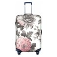 A closeup of abstract art Thickened Luggage Suitcase Spandex