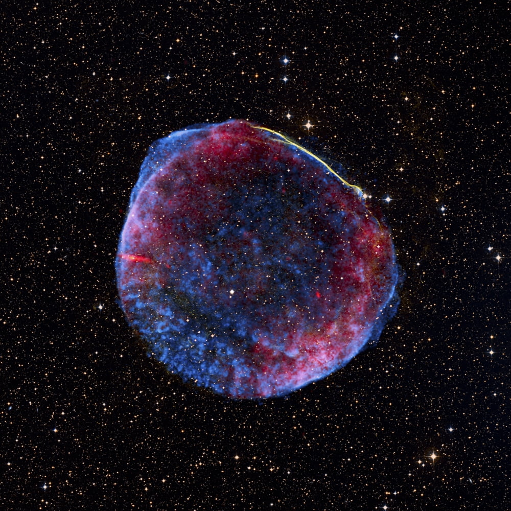 A composite image of the SN 1006 supernova remnant Canvas Art - Stocktrek Images (28 x 28)