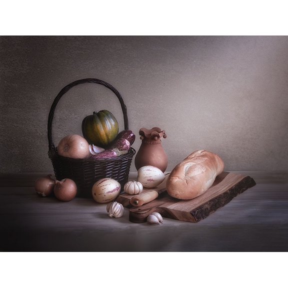 A corner at kitchen Poster Print - Hongchao Gu and (24 x 18)