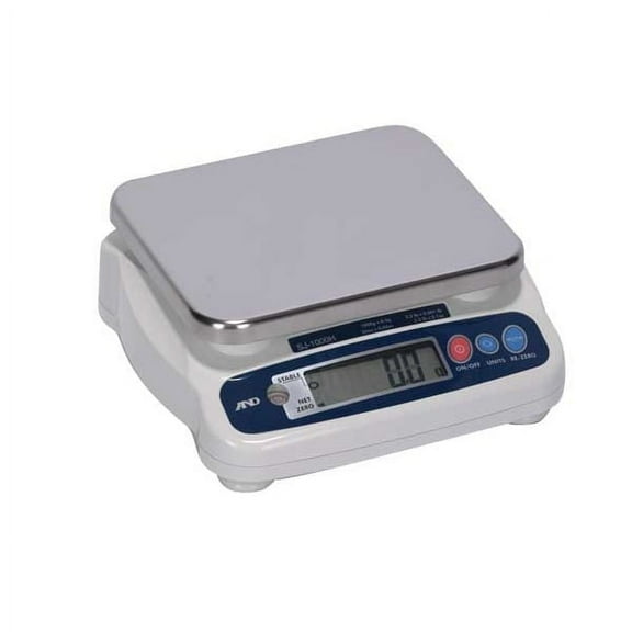 A&d Weighing Digital Compact Bench Scale 26 lb./12kg Capacity SJ-12KHS