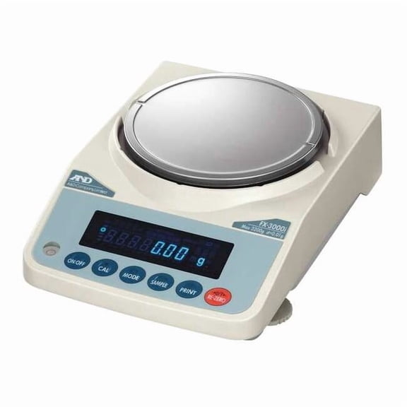 A&d Weighing Digital Compact Bench Scale 3200g Capacity FX-3000I