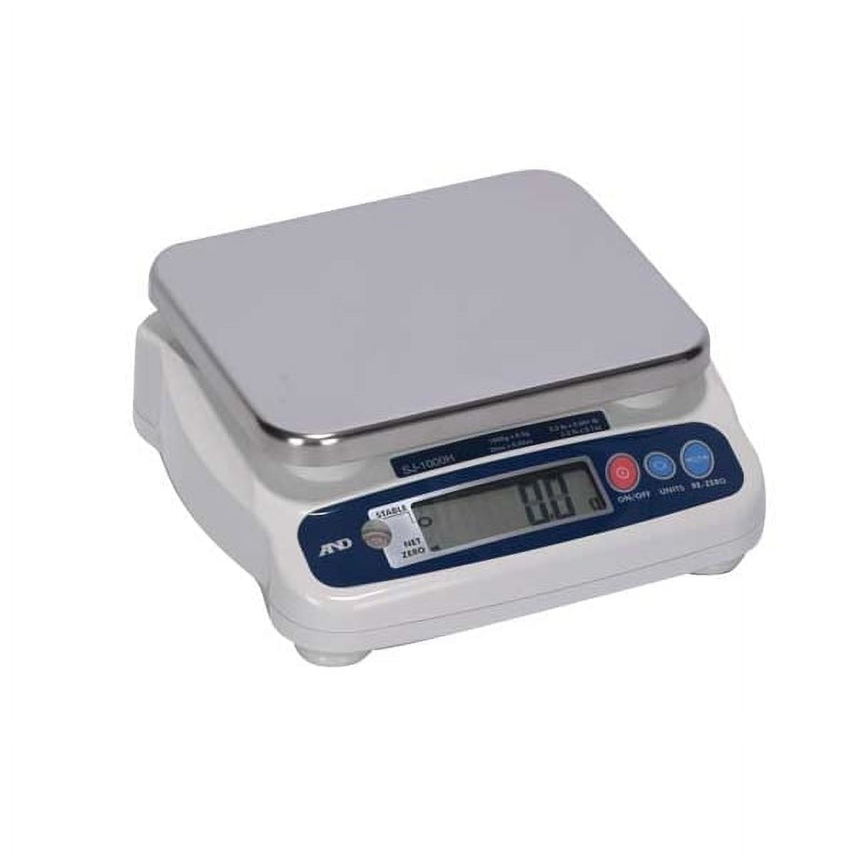 Compact Digital Stainless Steel Bench Scale with LCD Display