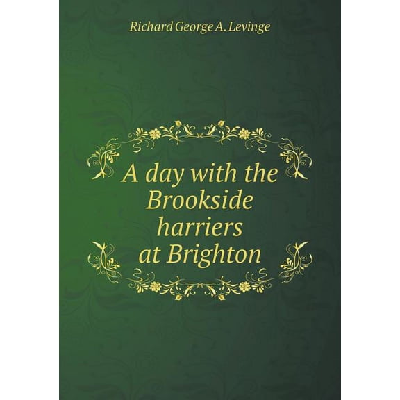 A day with the Brookside harriers at Brighton (Paperback)