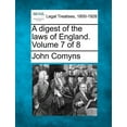 thumbnail image 1 of A digest of the laws of England. Volume 7 of 8 (Paperback), 1 of 1