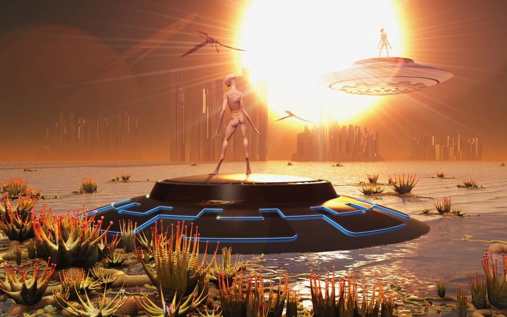 A distant alien world that orbits close to its Sun Canvas Art - Mark StevensonStocktrek Images (18 x 12)