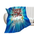 A_dventure Time Soft Anime Throw Blanket, Durable Manga Flannel Blanket