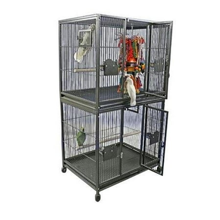 A&e Cages Extra Large Flight Cage - White