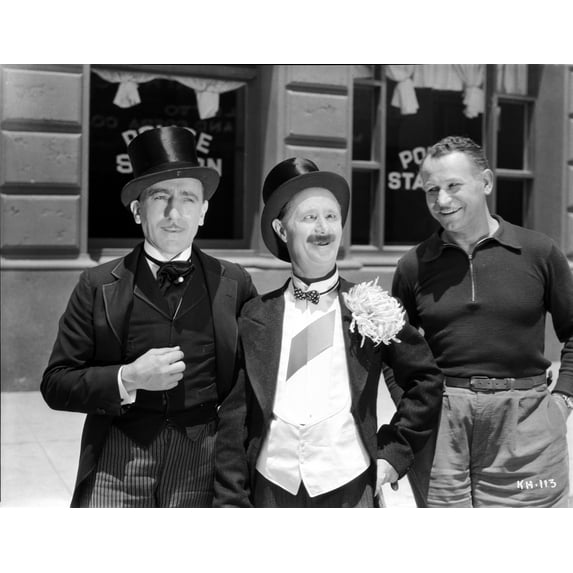 A film still featuring Ben Turpin Photo Print (8 x 10)