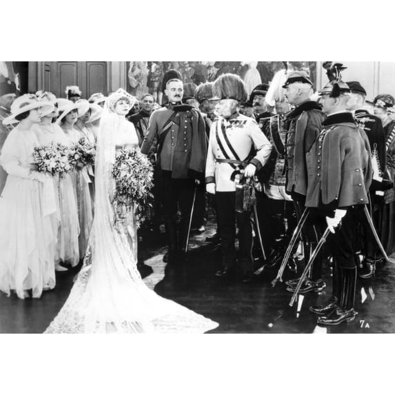 A film still featuring Erich Von Stroheim Photo Print (8 x 10)
