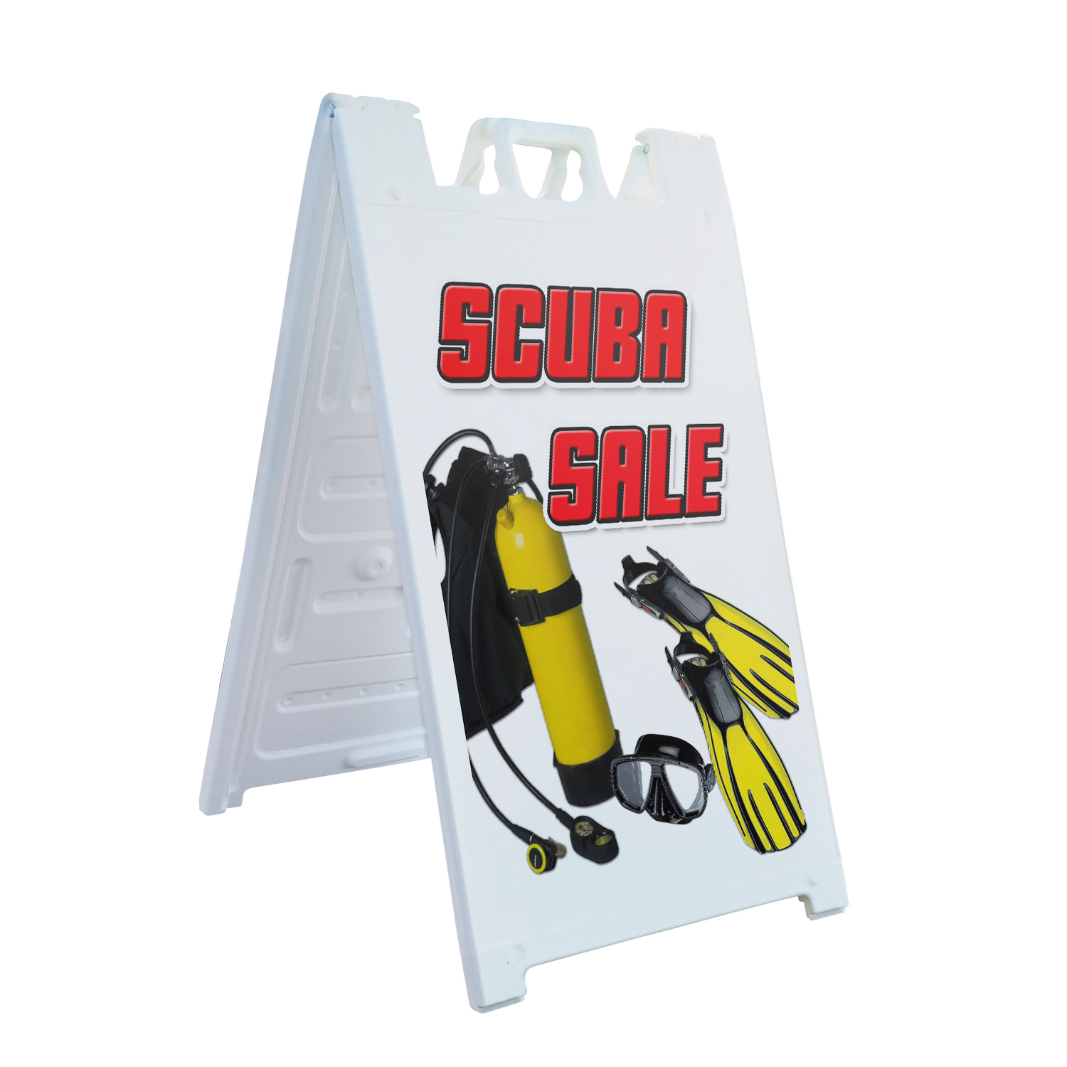A-frame Sidewalk Scuba Sale 24