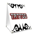 thumbnail image 1 of A-frame Sidewalk Tattoo1 Sign With Graphics On Each Side | 18" X 24" Print Size, 1 of 3