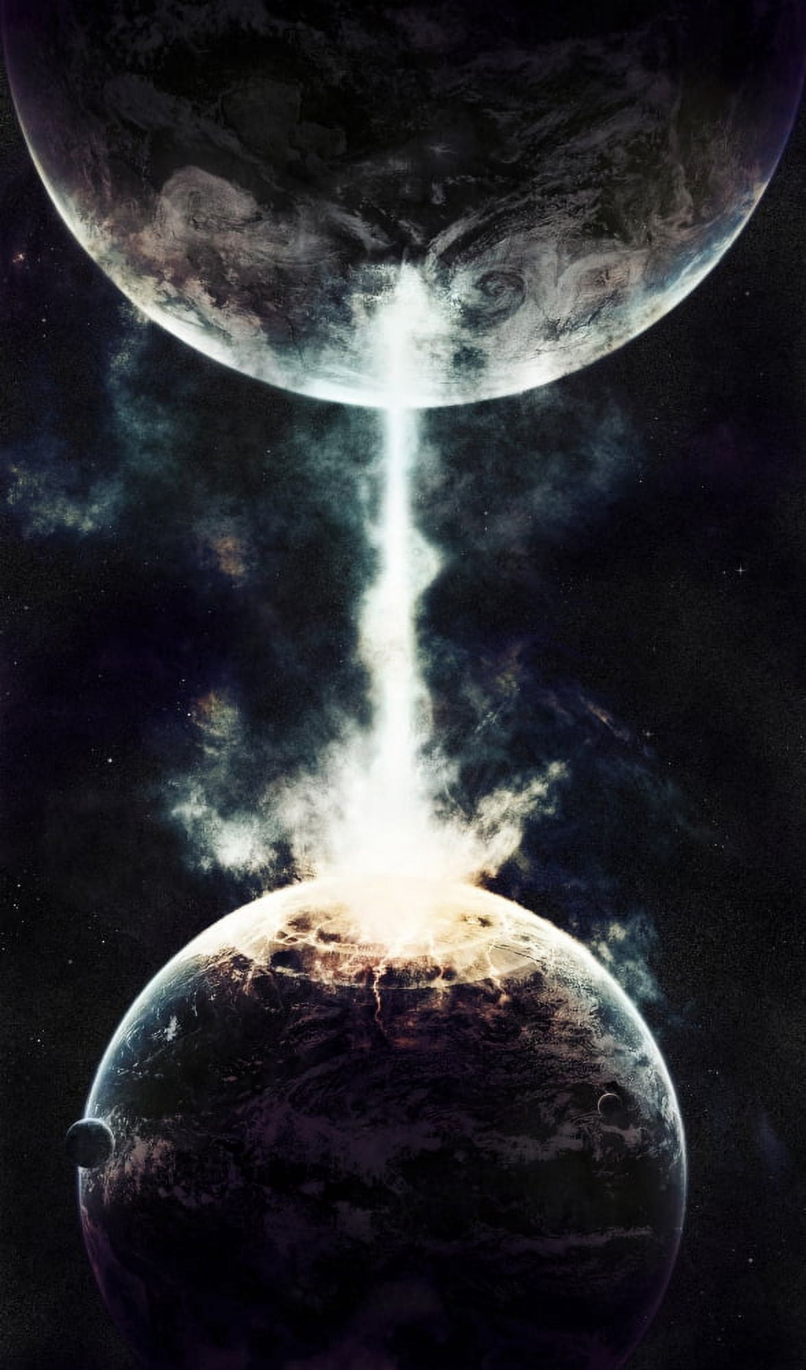 A giant ion cannon built as a defense against huge ships Canvas Art - Tomasz DabrowskiStocktrek Images (22 x 37)