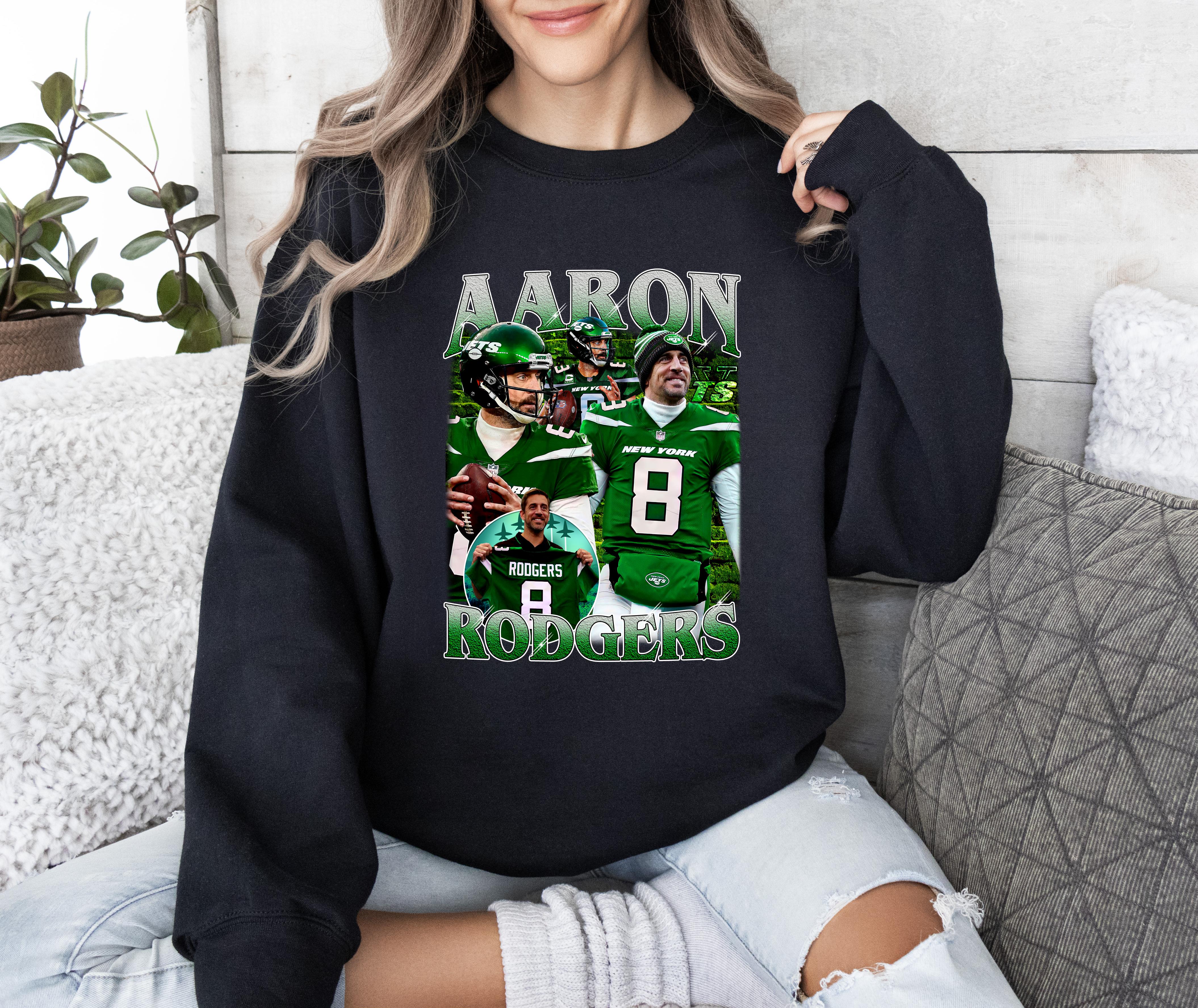 A gift for you, Aaron Rodgers Jets Tshirt New York Football Jets Unisex SweatShirt - Walmart.com