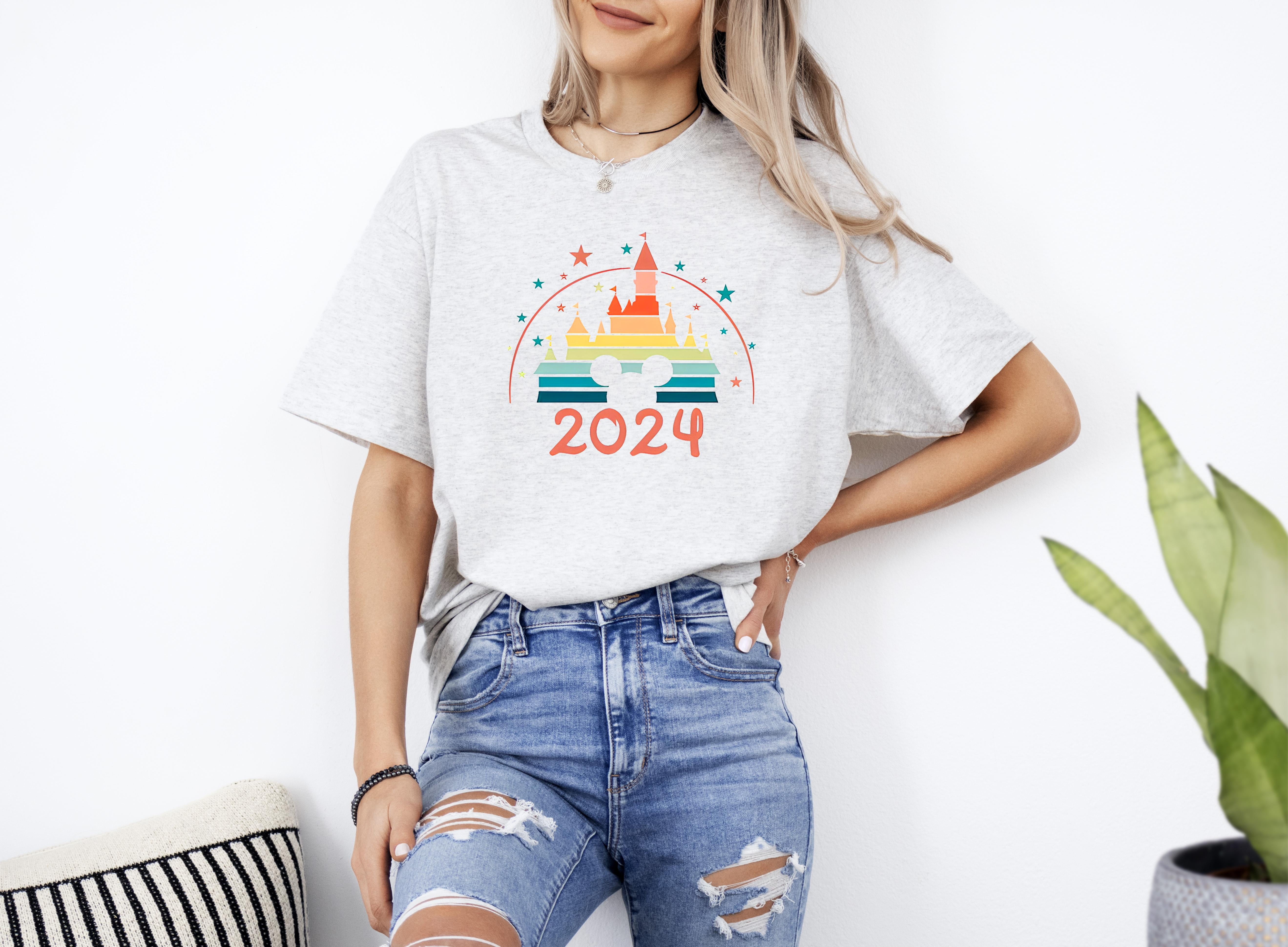 A gift for you, Disney 2024 Family Vacation Shirt, Disney Castle 2024 T