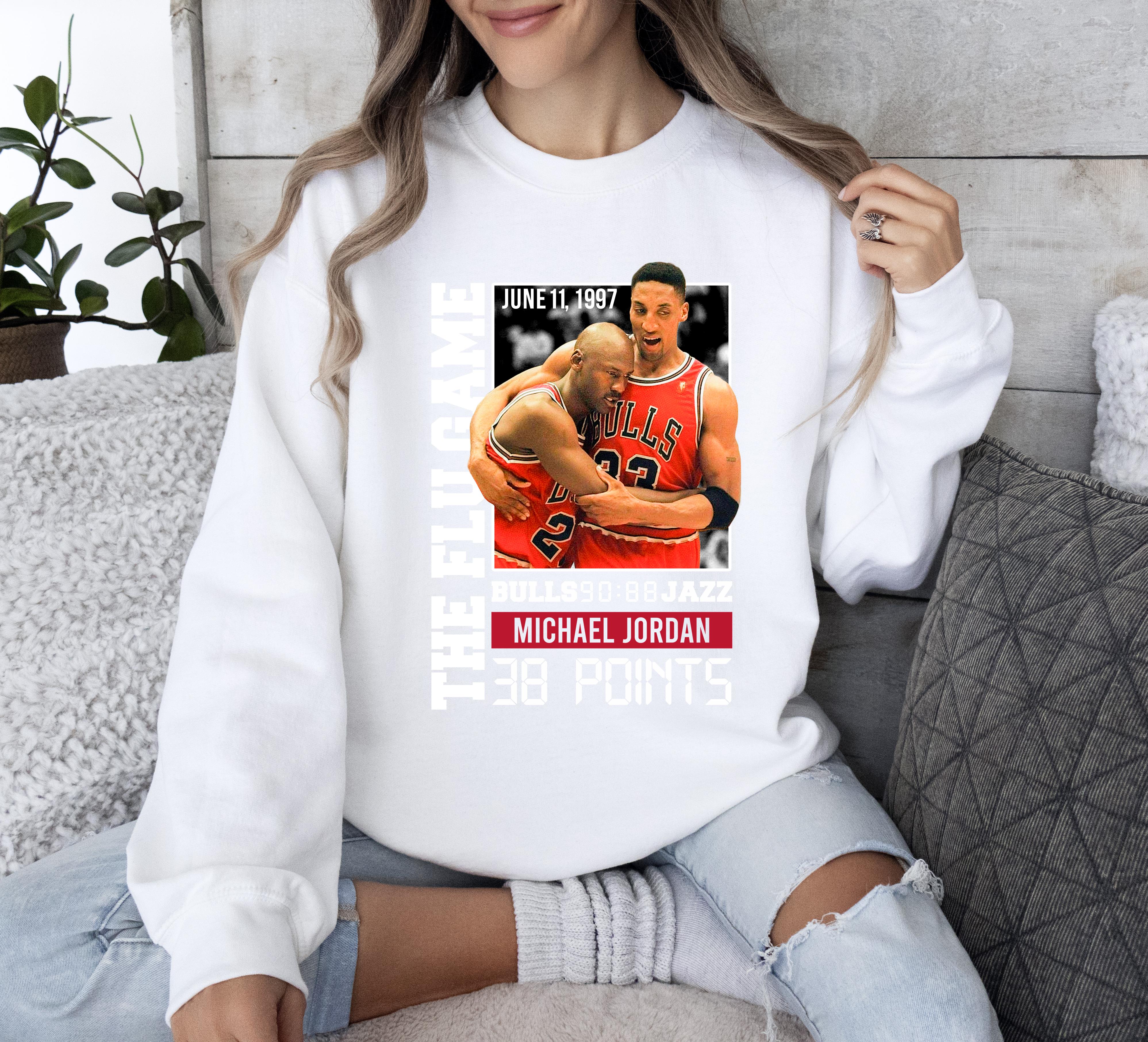 A bargain for you, THE FLU GAME MICHAEL JORDAN Unisex Sweatshirt