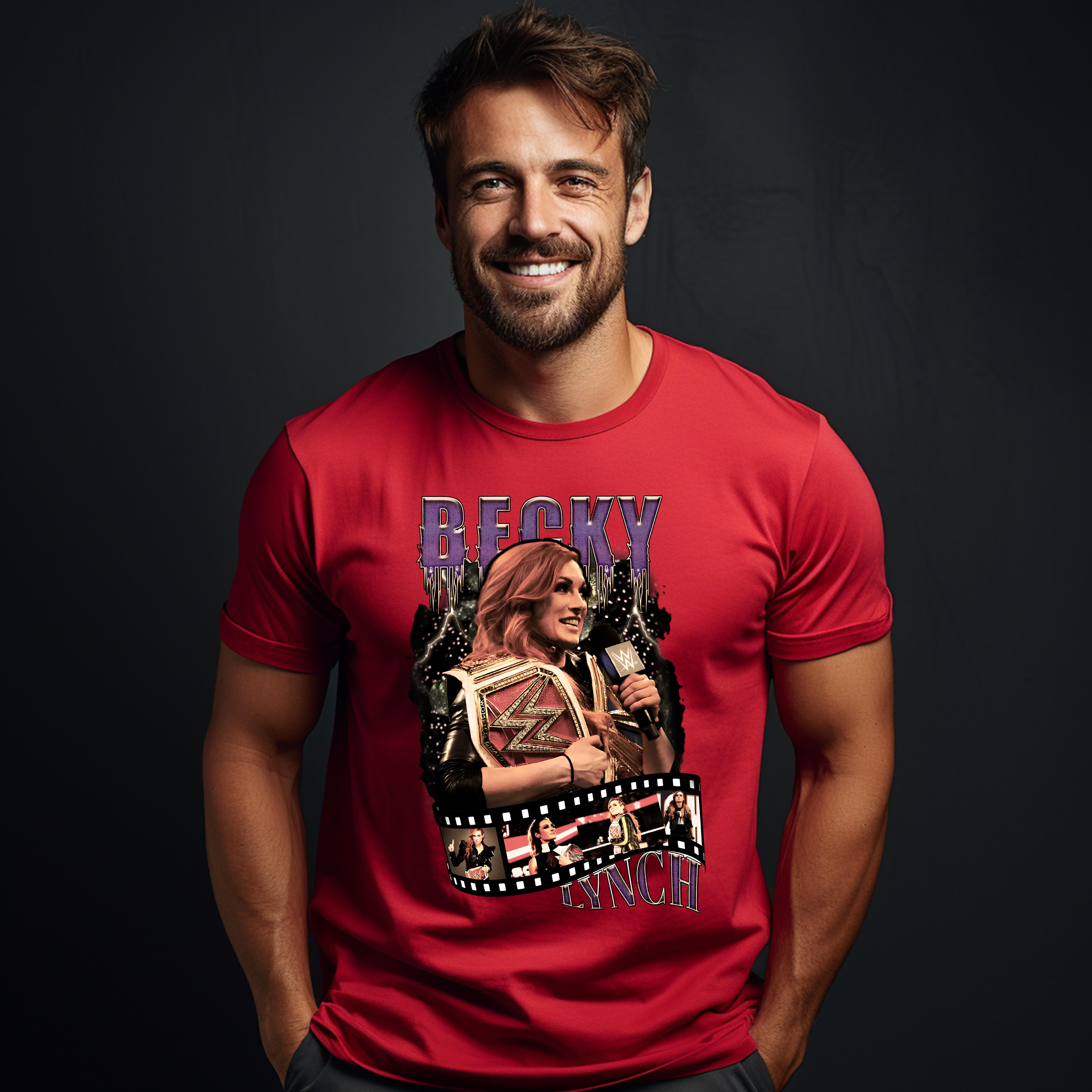 A gift for you, TeeOder Brand New WWE Wrestling SUPERSTARS BECKY