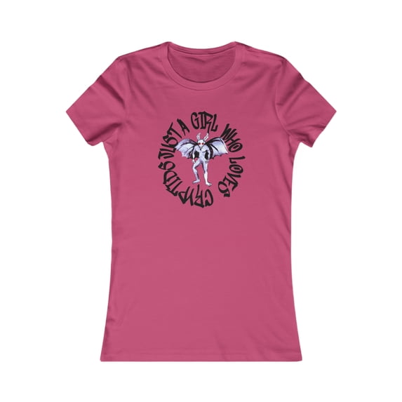 A girl who loves cryptids Mothman Women's Favorite Tee