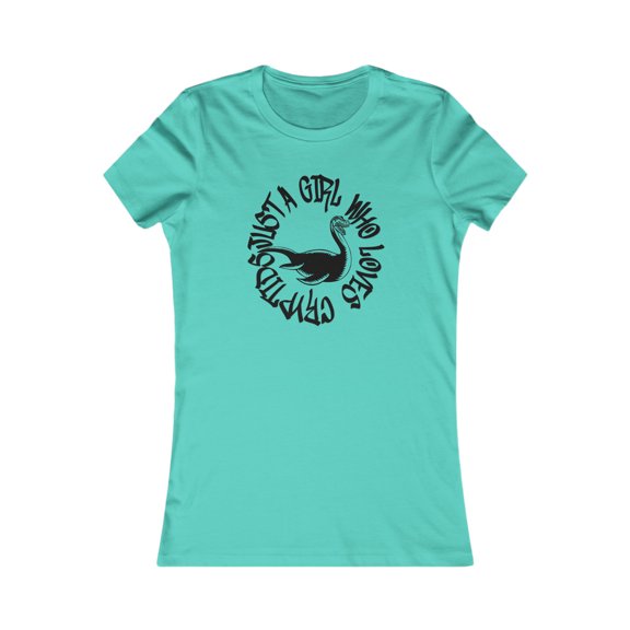 A girl who loves cryptids, Nessie Women's Favorite Tee