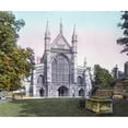 thumbnail image 1 of A hand coloured magic lantern slide circa 1900.West Front Winchester Cathedral by John Short / Design Pics, 1 of 3