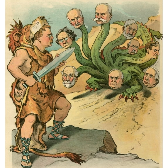 A herculean task Poster Print by J.S. Pughe (18 x 24)