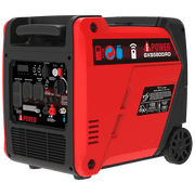 A-iPower 5800 Watts Dual Fuel Remote Start Inverter Generator with CO Sensor