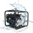 thumbnail image 1 of A-iTech 2-Inch Gas Water Pump 196cc 255Gpm Engine Portable Gasoline Water Pumps Commercial Water Transfer High Pressure Pump for Gardening Irrigation (AT71-100501), 1 of 1
