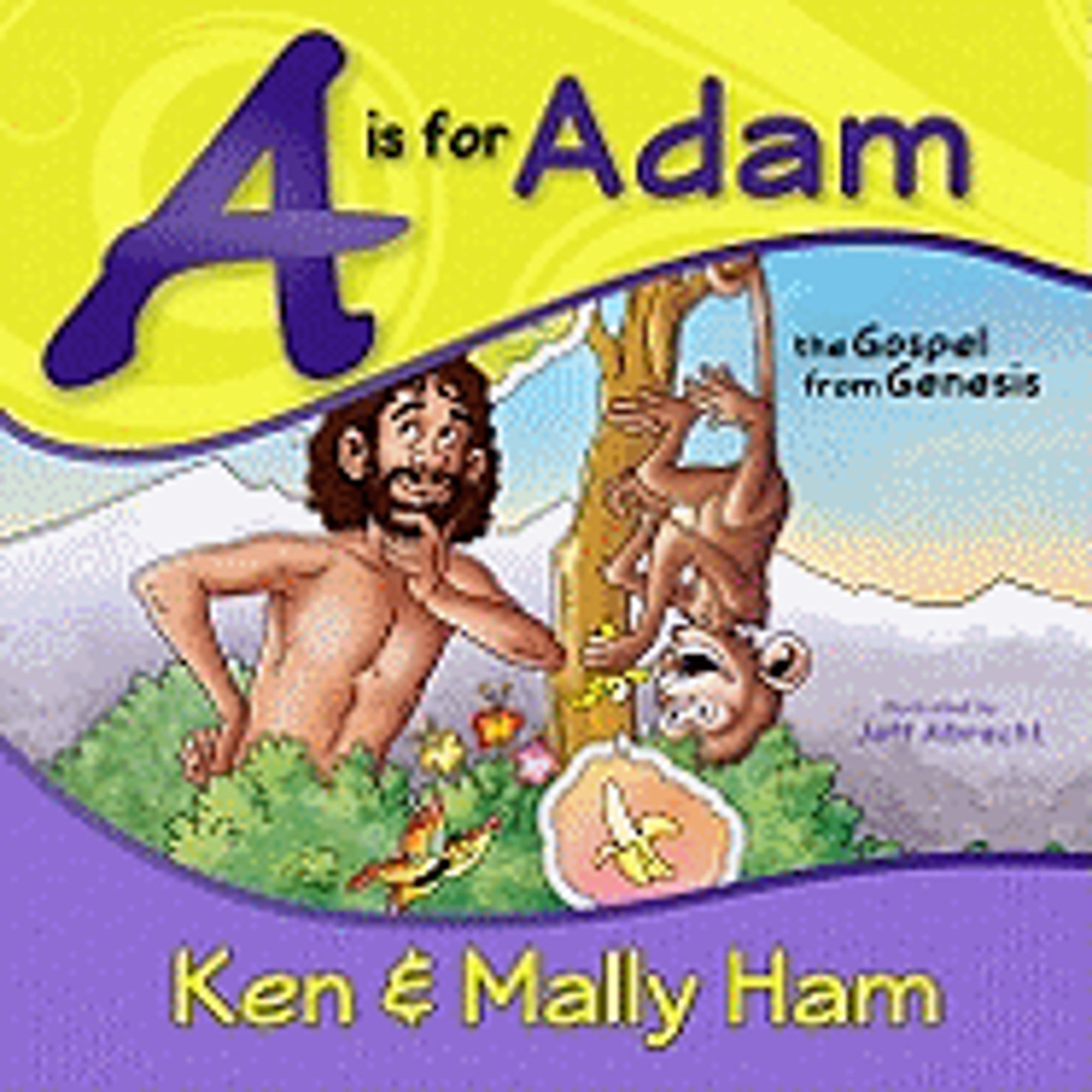 Pre-Owned A Is for Adam: The Gospel from Genesis Paperback Ken Ham, Mally Ham