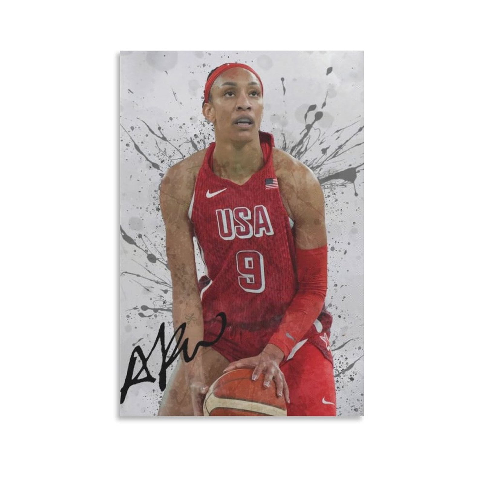 A'ja Wilson Canvas Poster Picture Print Canvas Poster Wall Paint Art — free download