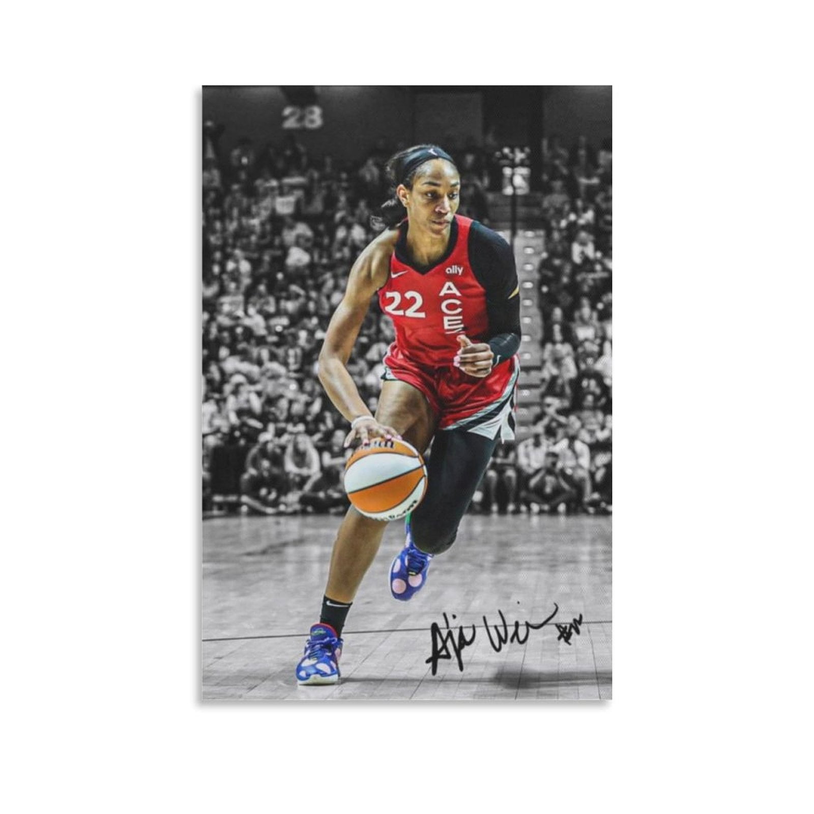 A'ja Wilson Canvas Poster Wall Art Picture Painting Poster Canvas Print — free download
