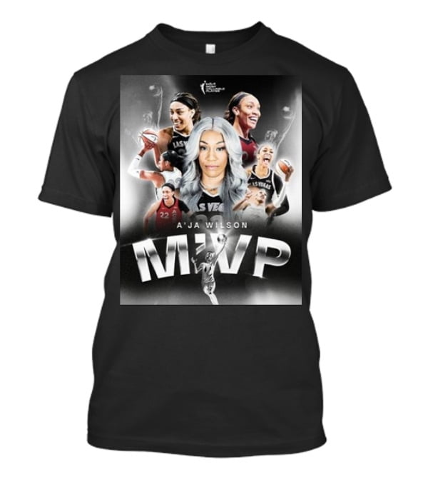 A’ja Wilson Las Vegas Aces 2024 WNBA MVP TShirt up to size 4XL