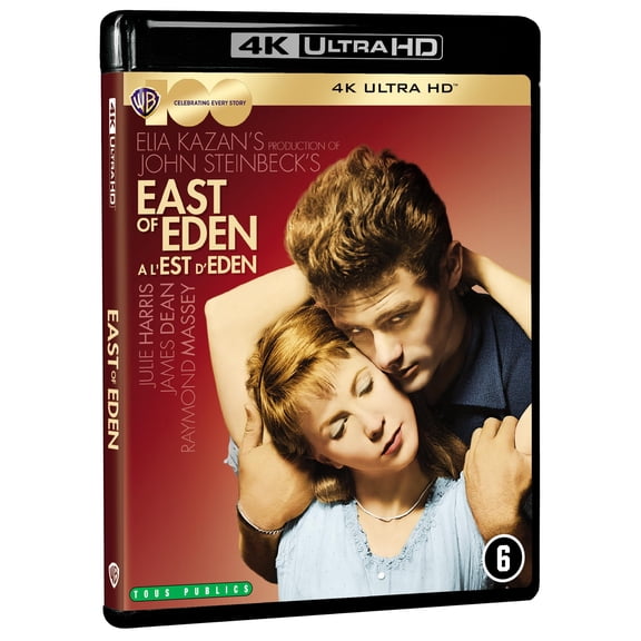 A l'est d'eden 4k ultra hd (4K Ultra HD) James Dean Julie Harris Elia Kazan