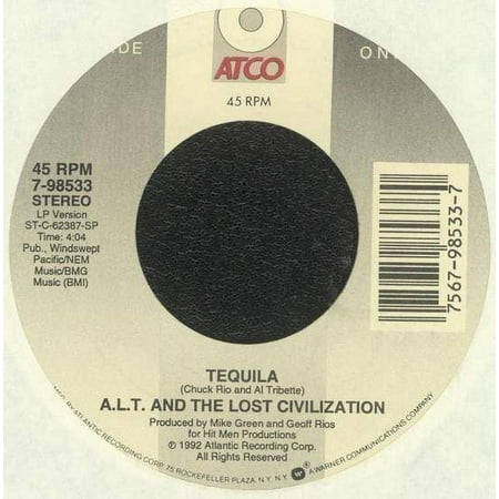 A.l.t. & The Lost Civilization - Tequila / Refried Beans - 7"