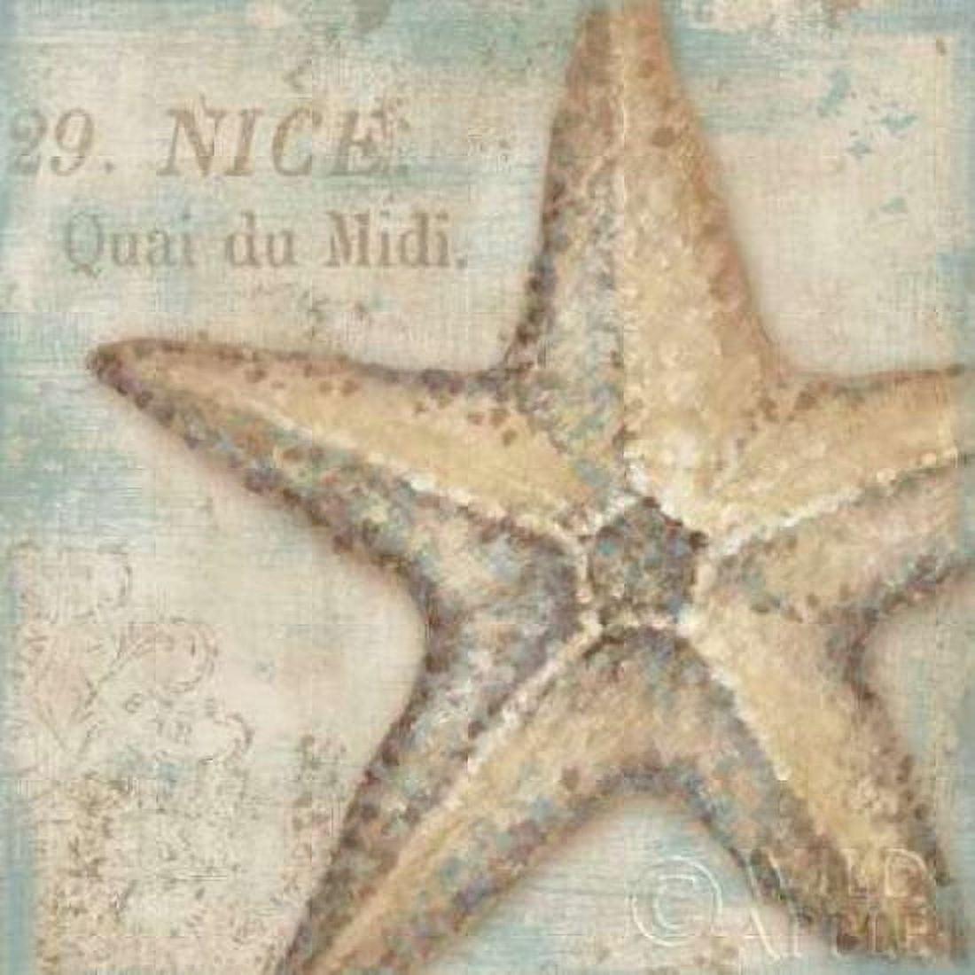 A la Plage II Canvas Art - Daphne Brissonnet (24 x 24)