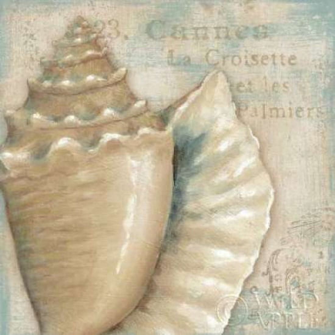 A la Plage III Canvas Art - Daphne Brissonnet (24 x 24)