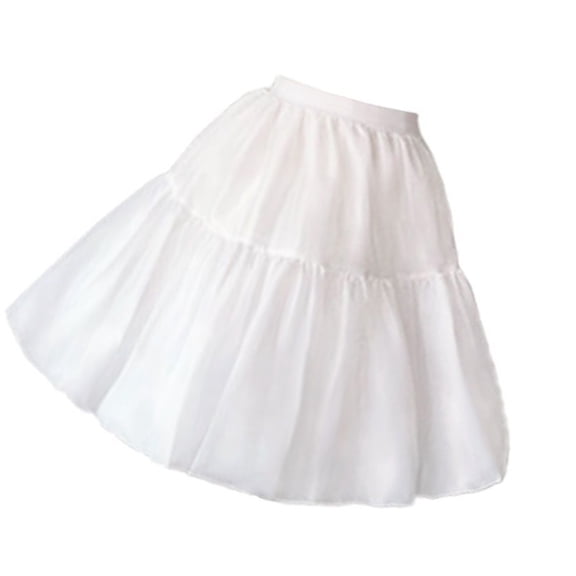 A line Hoopless Petticoat Crinoline Underskirt Slips for Wedding Dress Elastic Waist Petticoat Puffys Tutus Tulle Skirt