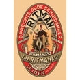 thumbnail image 1 of A liquor label from the T.H. Ritman & Co. distillers of Holland. Poster Print by Unknown (24 x 36), 1 of 1