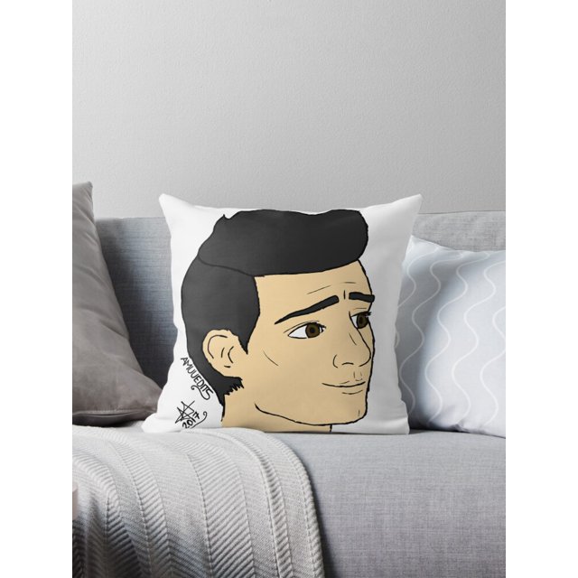 A messy head shot of our favourite Lumberjack, Virgil pulling the