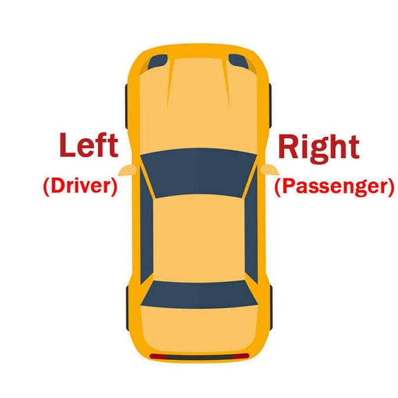 A pair of front bumper daytime running lights and turn signal lights suitable for the for VW Passat CC in December 2009-