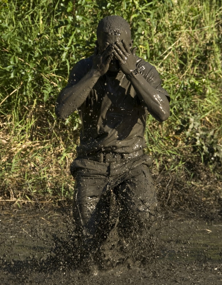 A Participant Wipes