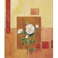 thumbnail image 1 of A patchwork rose I Poster Print by Julia Bonet (20 x 24), 1 of 2