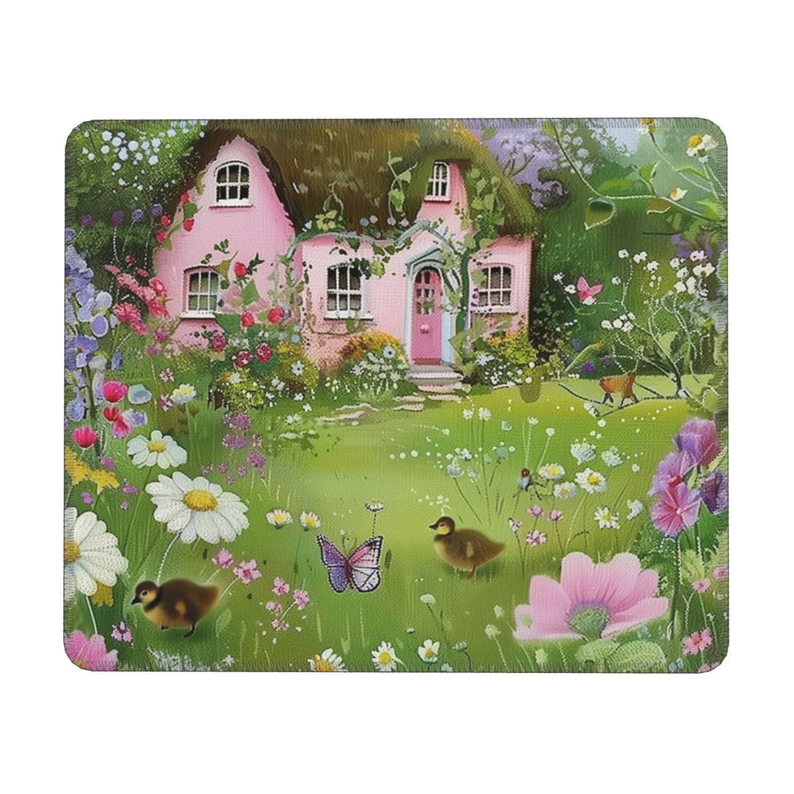 A pink country house Customized design, square waterproof and anti slip