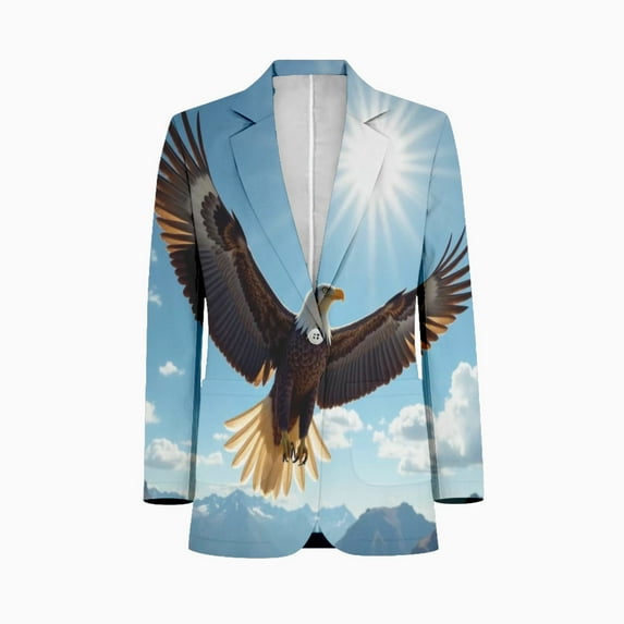 A powerful eagle (5) Men Blazers Slim Clothing Summer Jacket Man Oversize Daily Suits Tops
