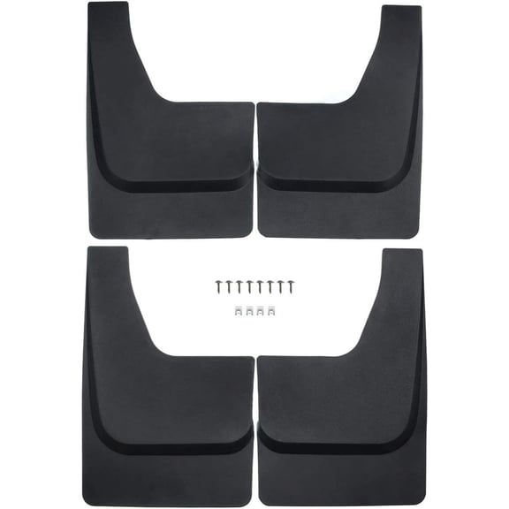 a-premium splash guards mud flaps mudflaps for ford f-150 2010-2014 svt raptor only front and rear 4-pc set