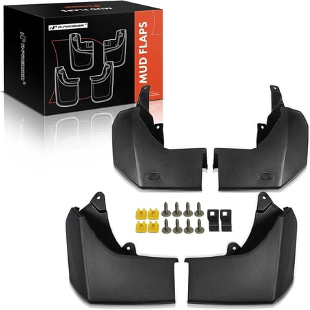 A-premium Splash Guards Mud Flaps Mudflaps for LandA?Rover Discovery 2014-2016 LR4 2010-2016 Front and Rear 4-PC Set
