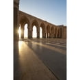 thumbnail image 1 of A row of archways against a blue sky and sunlight shining through; Casablanca Morocco Poster Print, 1 of 3