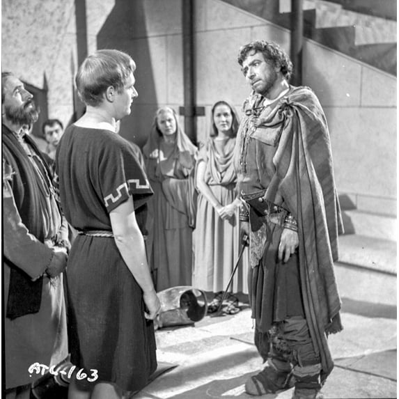 A scene from Androcles and the Lion Photo Print (24 x 30)